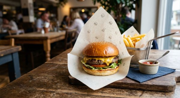 Feuille ingraissable pour burger : fraîcheur et praticité au menu
